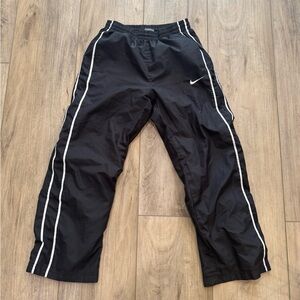 Nike Black Pants with White Accents